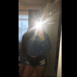 FINAL❗️ blue wisconsin sweatshirt